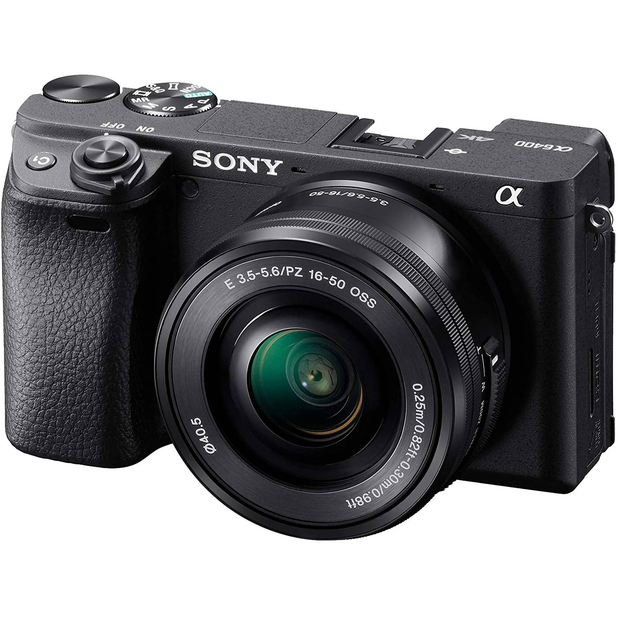 Sony Alpha a6400 Mirrorless Digital Camera with 16-50mm Lens Sony