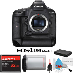 Canon EOS 1Ds Mark II DSLR Camera 32GB Extreme CF Compact Flash Memory Card International Model Camera Bundle