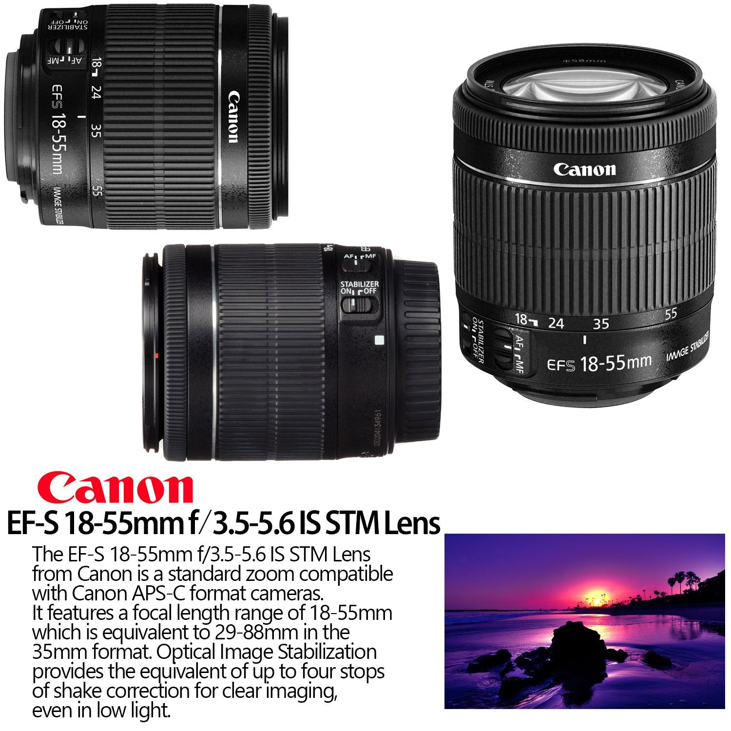 Canon Rebel T6 Camera & 18-55mm Starter Kit