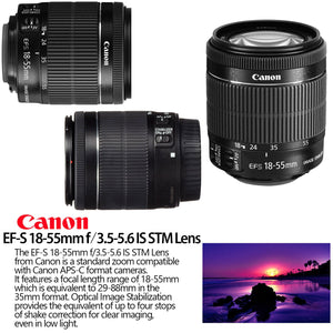 Canon Rebel T6 Camera & 18-55mm Starter Kit