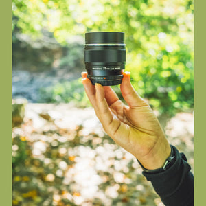 OM SYSTEM Olympus M.Zuiko Digital ED 75mm f1.8 Lens for Micro Four Thirds, Black