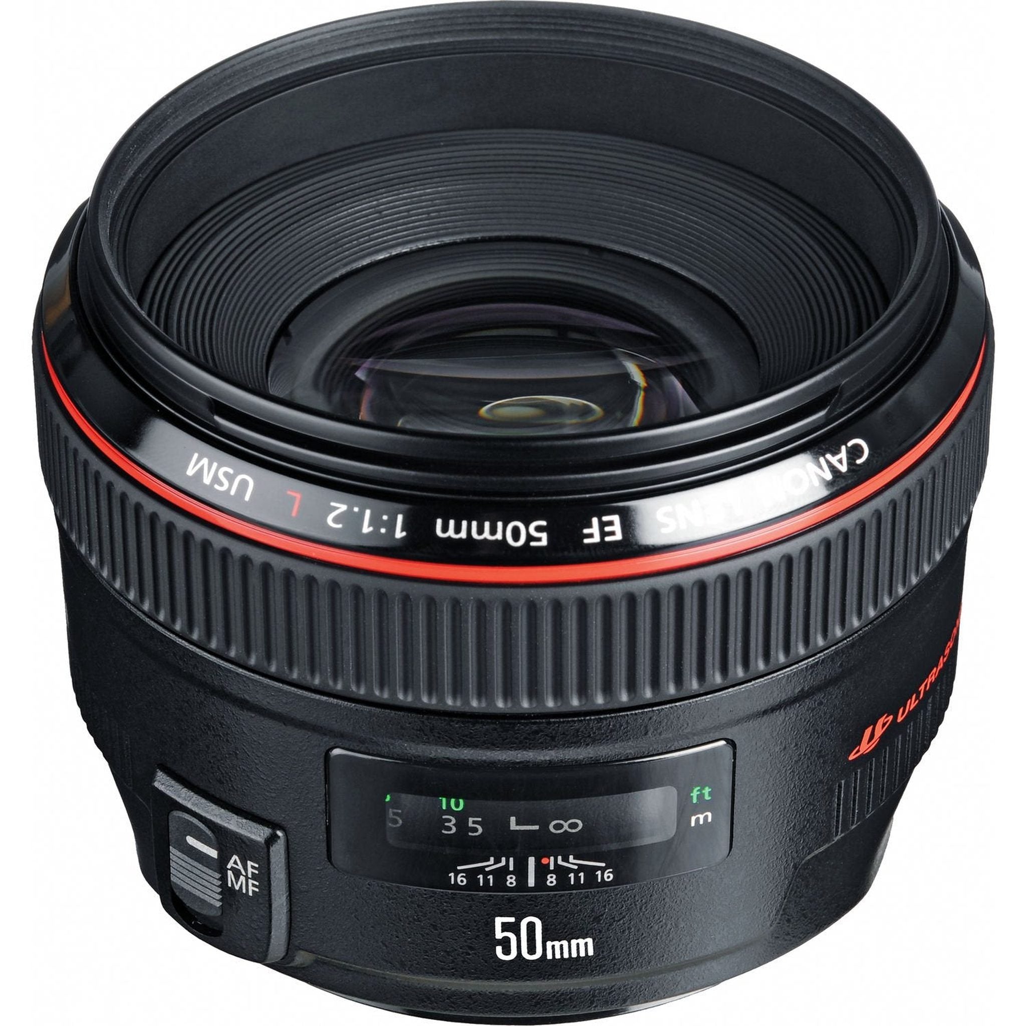 Canon EF 50mm f/1.2L USM Lens International Version Professional Accessory Combo - Used Canon