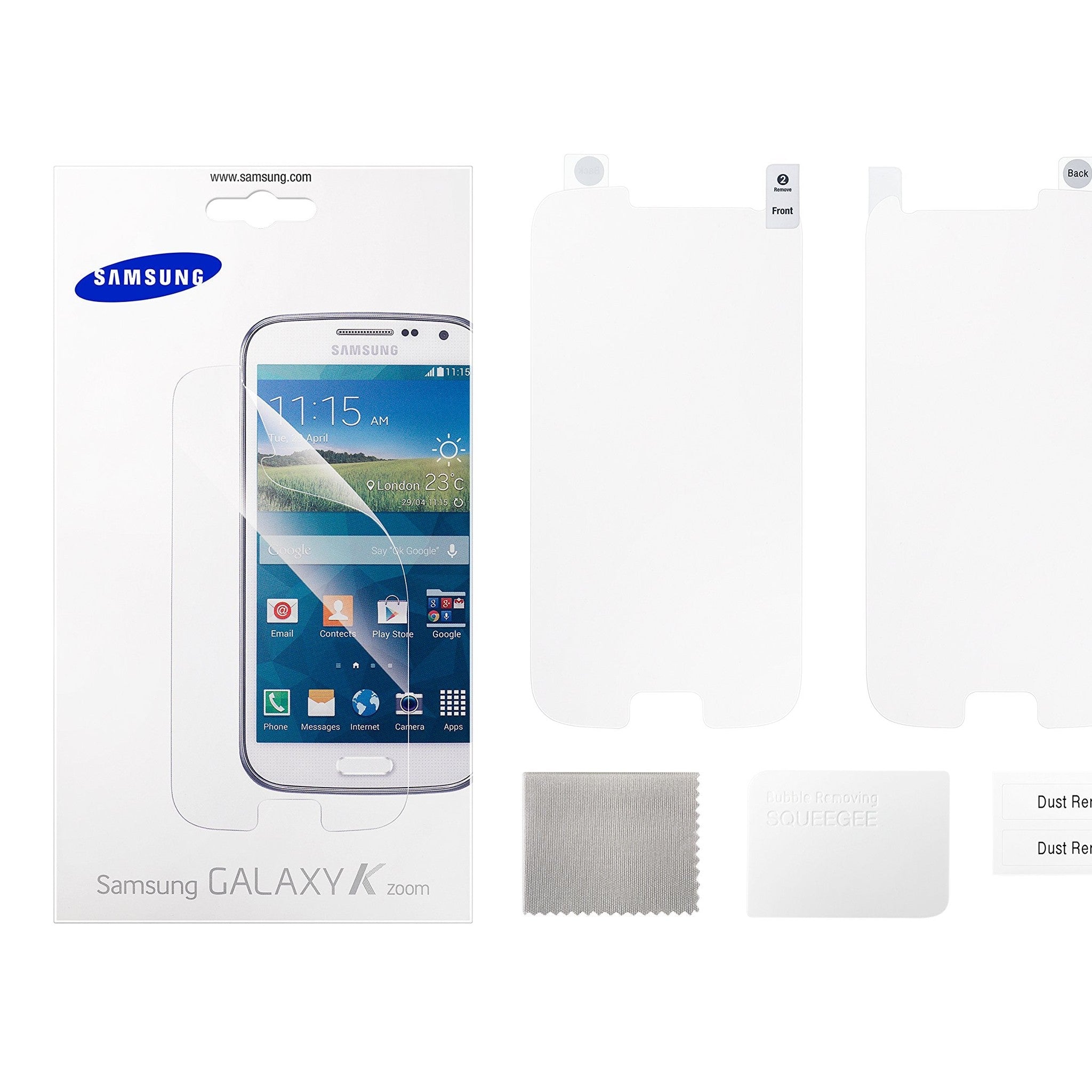 Samsung Galaxy K zoom Screen Protector - Used Samsung