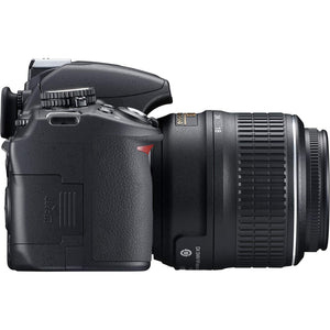 Nikon D3100 14.2MP Digital Camera Kit with 18-55mm f/3.5-5.6 VR Lens - Black