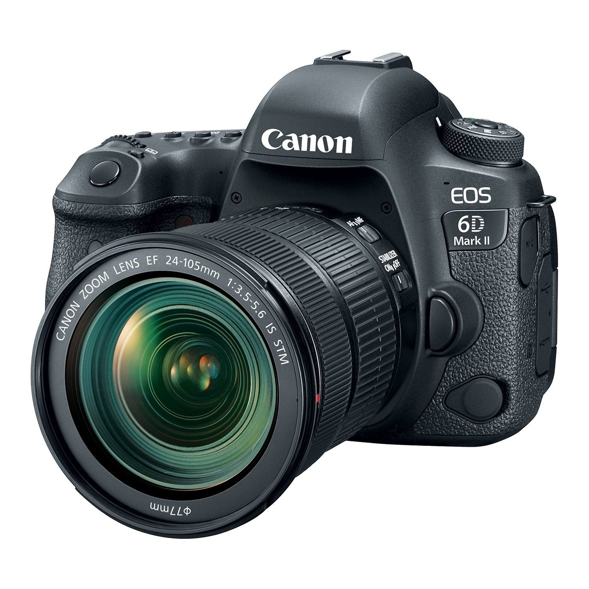 Canon EOS 6D Mark II with EF 24-105mm IS STM Lens - WiFi Enabled Renewed - Reconditioned Canon