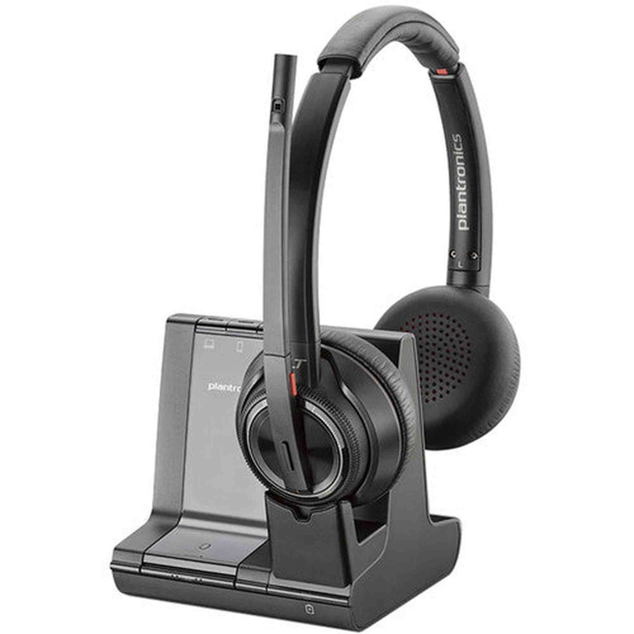 10x Poly Savi 8220 Office Wireless DECT Headset System Bundle Poly