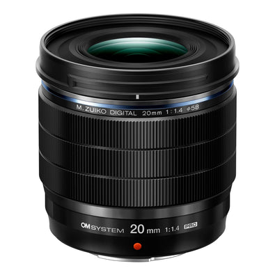 OM Digital Solutions M.Zuiko Digital ED 20mm F1.4 PRO Lens,Black