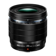 OM Digital Solutions M.Zuiko Digital ED 20mm F1.4 PRO Lens,Black