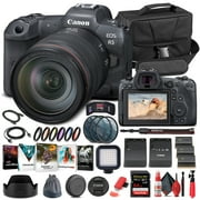 Canon EOS R5 Mirrorless Camera W/ 24-105mm f/4L Lens 4147C013 - Advanced Bundle