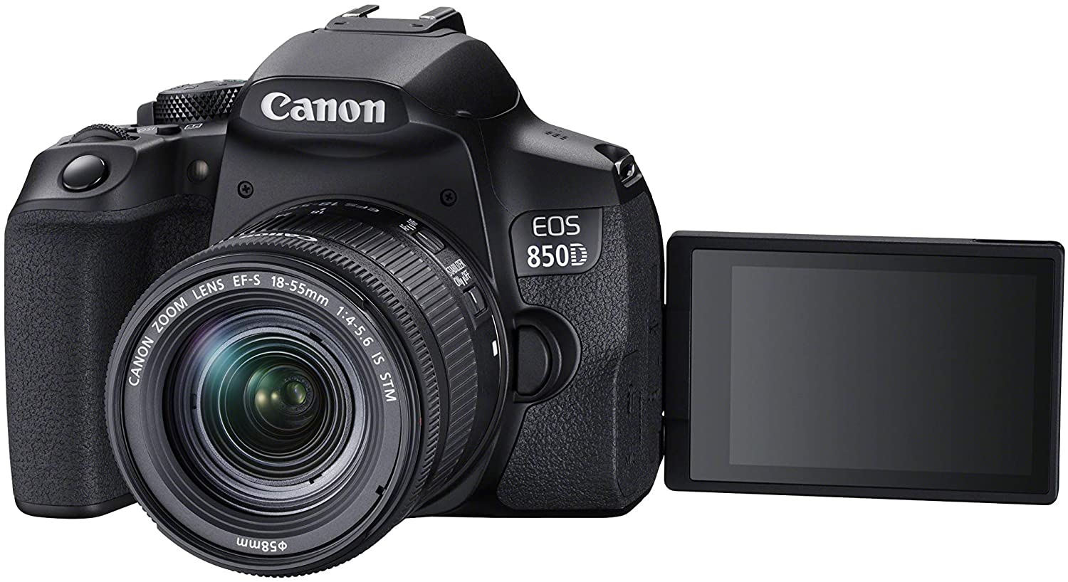 Canon EOS 850D DSLR Camera with 50mm F 1.8 STM Lens (Intl Model) + Cleaning Kit + (2)16GB SD Cards