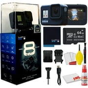 GoPro HERO8 Black Digital Action Camera - With Clean and Care Set + 64GB Memory Card and More.