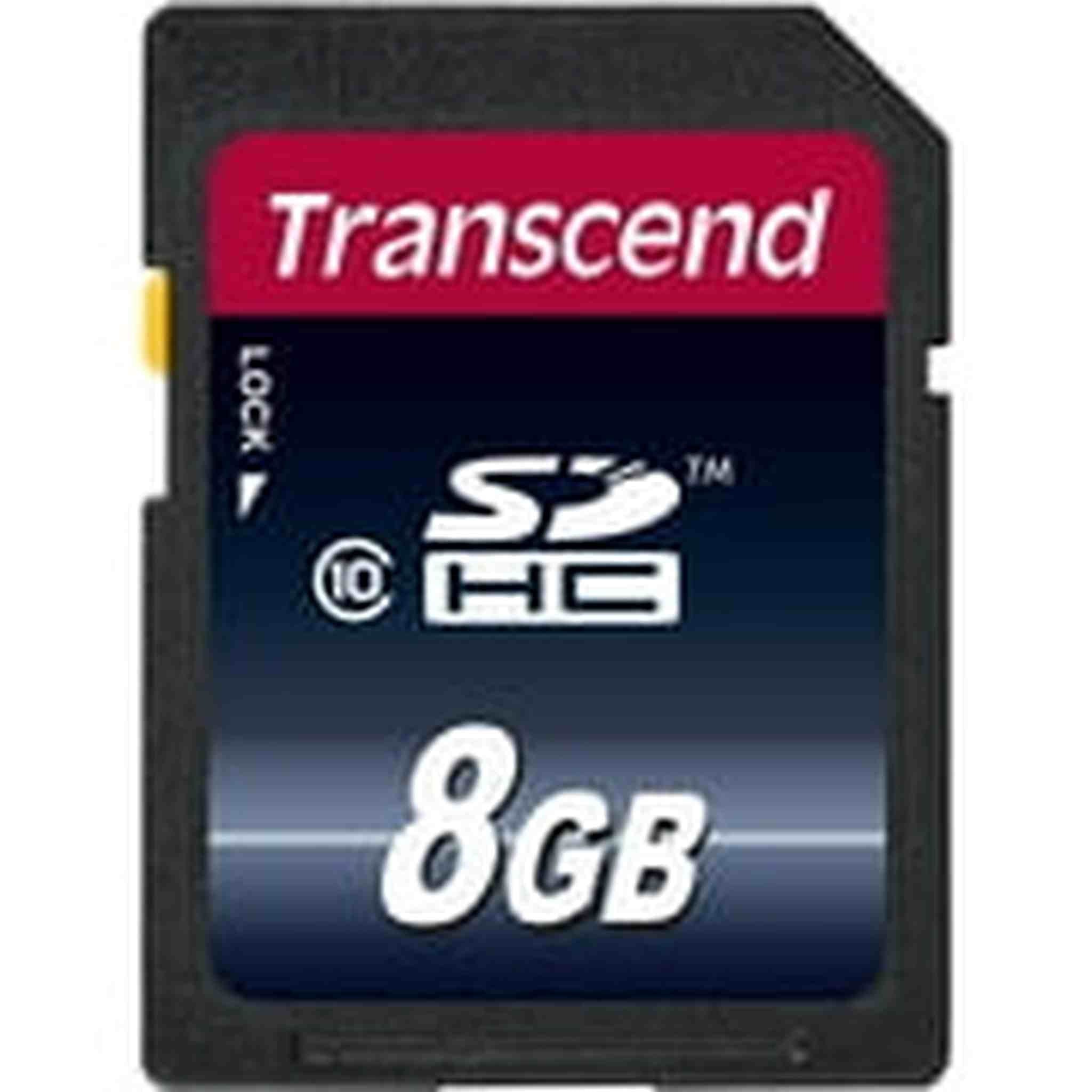 Transcend 8GB Class 10 SDHC Card TS8GSDHC10 Transcend