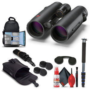 Leica 8x42 Noctivid Binoculars Black 40384 + Basic Bundle