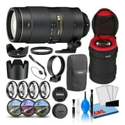 Nikon AF-S 80-400mm f/4.5-5.6G ED VR Lens 2208 Intl Model Bundle