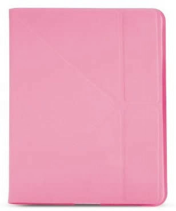 iLuv Origami Folio Slim Folio Cover with Multiple Angle Stand for Apple iPad 4, iPad 3rd Generation and iPad 2 iCC843PNK