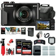 Canon PowerShot G7 X Mark II Digital Camera 1066C001 + 2 x 64GB Cards + More