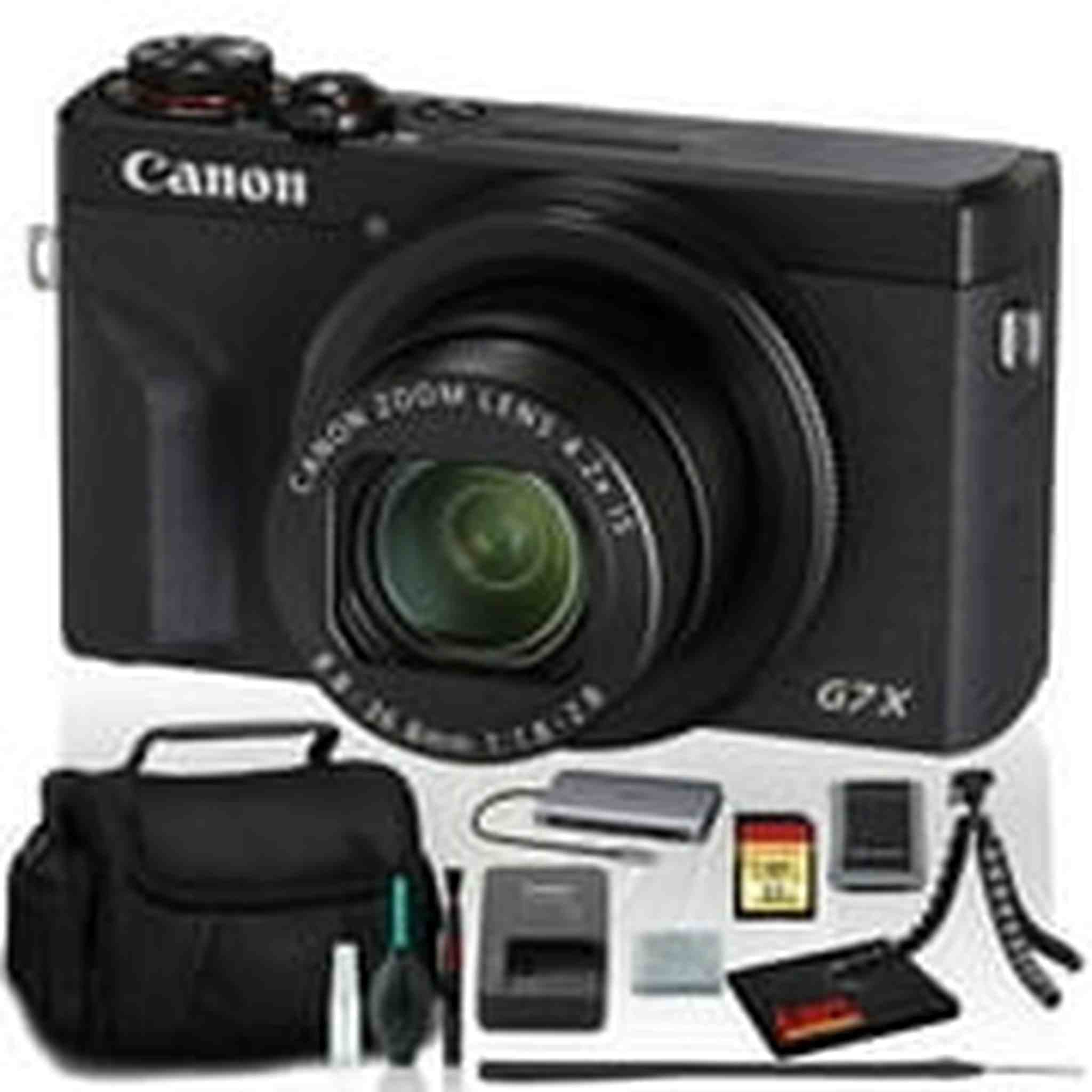 Canon PowerShot G7 X Mark III Digital Camera (Intl Model) Includes 32GB SD Kit Bundle