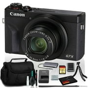 Canon PowerShot G7 X Mark III Digital Camera Intl Model Includes 32GB SD Kit Bundle
