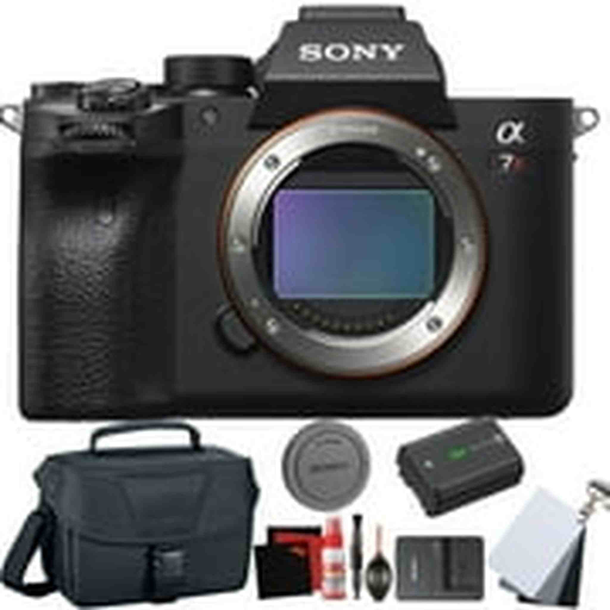Sony Alpha a7R IV Mirrorless Digital Camera Body Only + Accessory Bundle