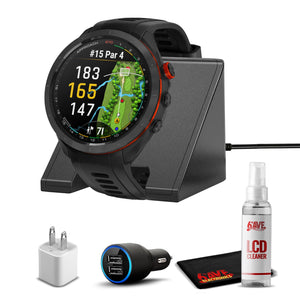 Garmin Approach S70, Black 47mm with Accessories