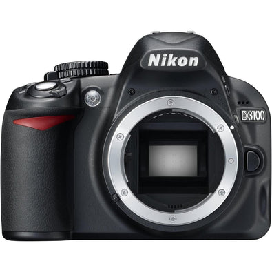 Nikon D3100 14.2MP DX-Format CMOS DSLR Digital Camera Body Only Bundle
