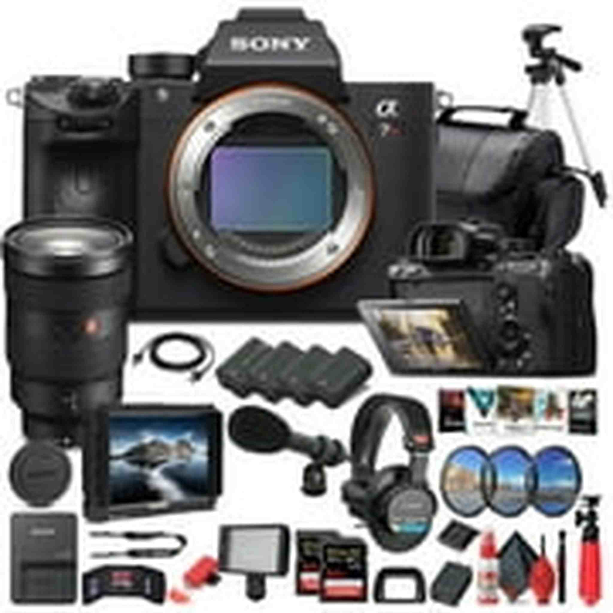Sony Alpha a7R III Mirrorless Camera W/ Sony FE 24-70mm Lens - Pro Bundle Sony