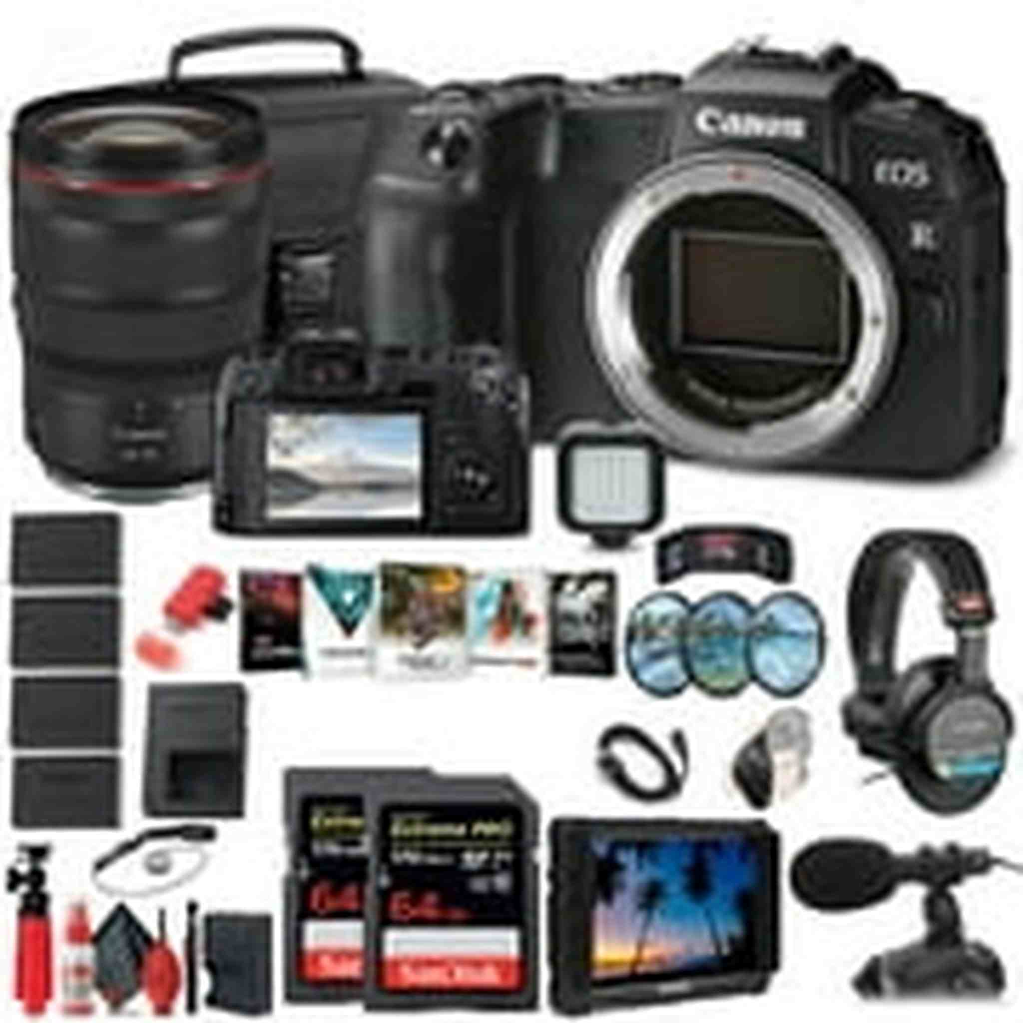 Canon EOS RP Mirrorless Digital Camera 3380C002 + Canon RF 24-70mm Advanced Bundle