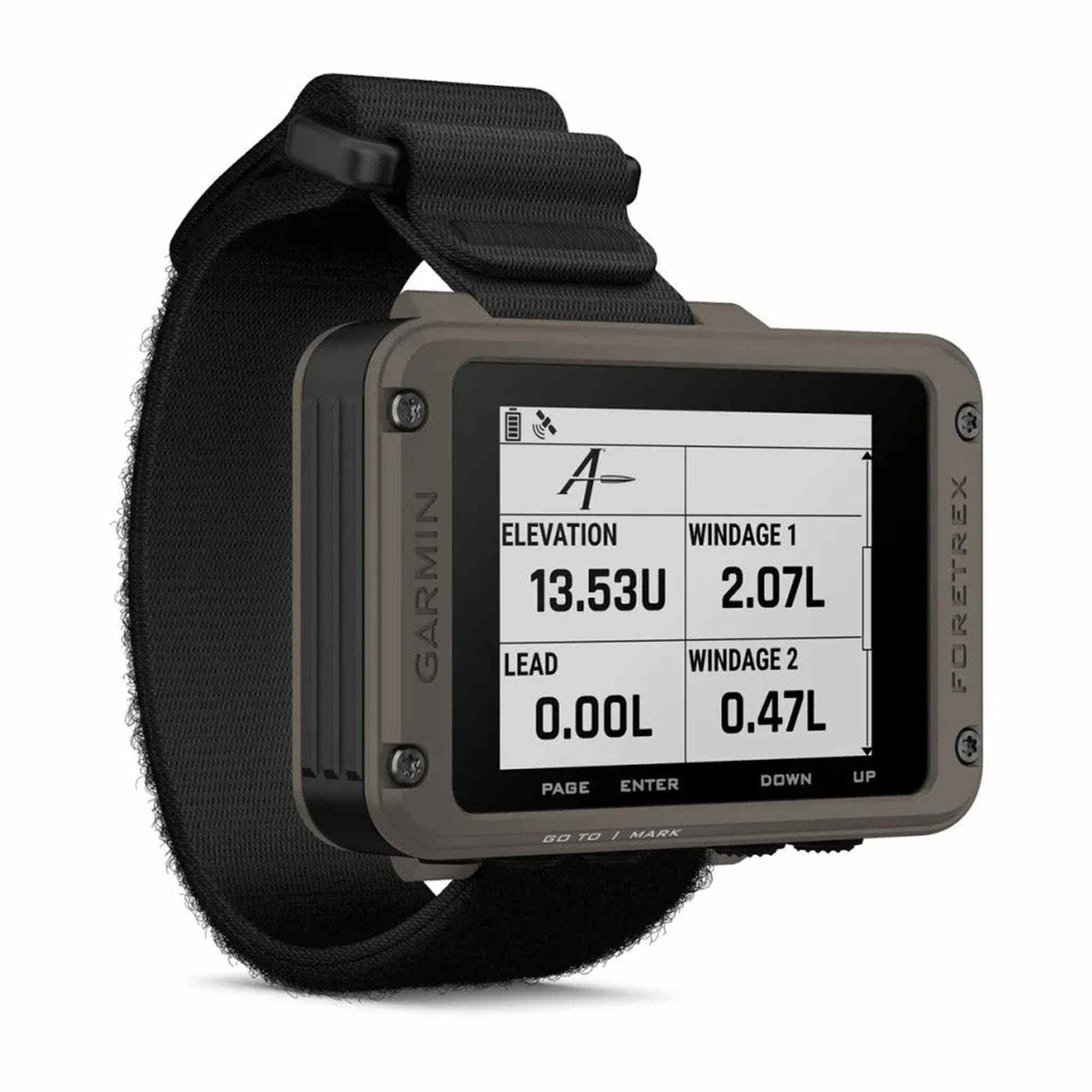Garmin Foretrex 901 Ballistic Edition - Wrist Mounted GPS Navigation with Strap