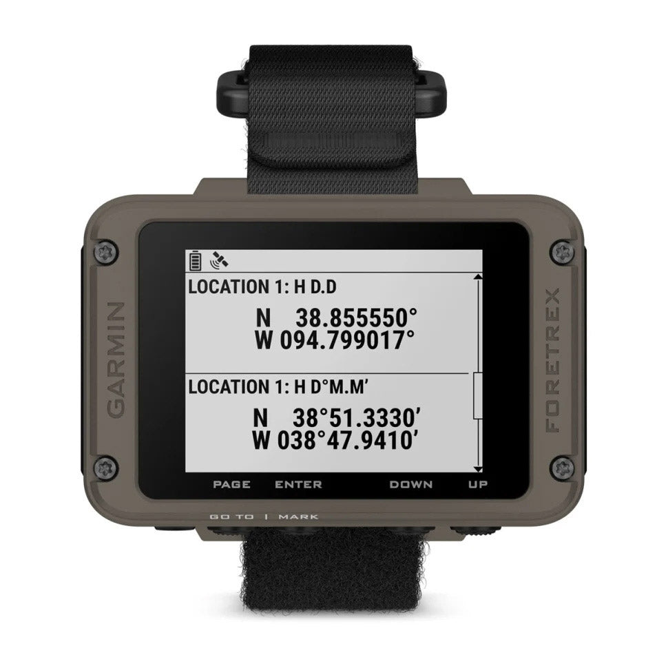 Garmin Foretrex 901 Ballistic Edition Wrist-Mounted GPS Navigator with Strap