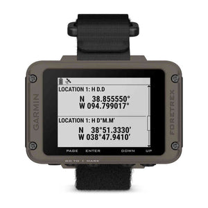 Garmin Foretrex 901 Ballistic Edition - Wrist Mounted GPS Navigation with Strap