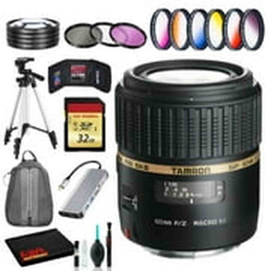 Tamron SP 60mm f/2 Di II 1:1 Macro Lens for Sony A + Essentials Tamron