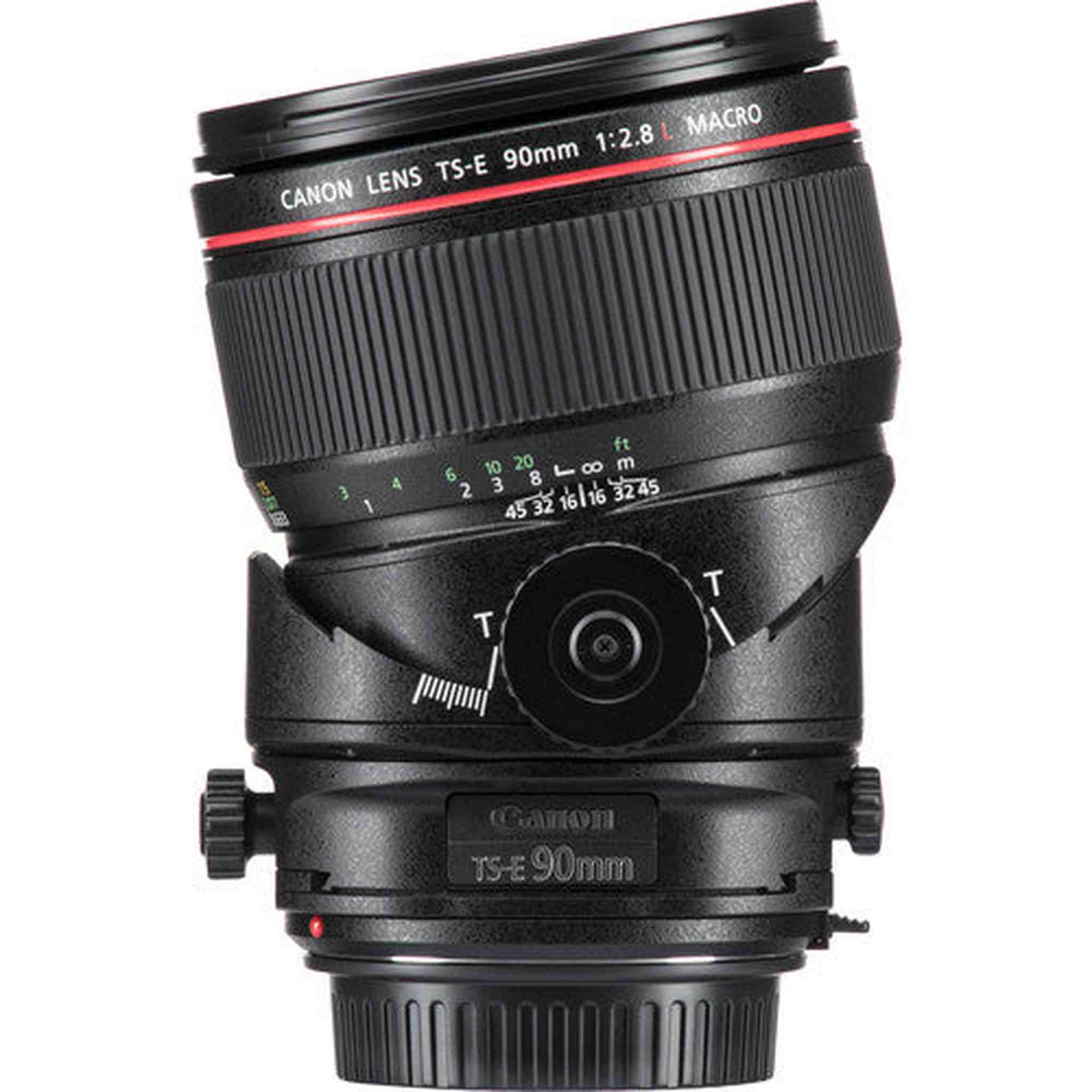 Canon TS-E 90mm f/2.8L Macro Tilt-Shift Lens Intl Model Includes Filter Set Canon