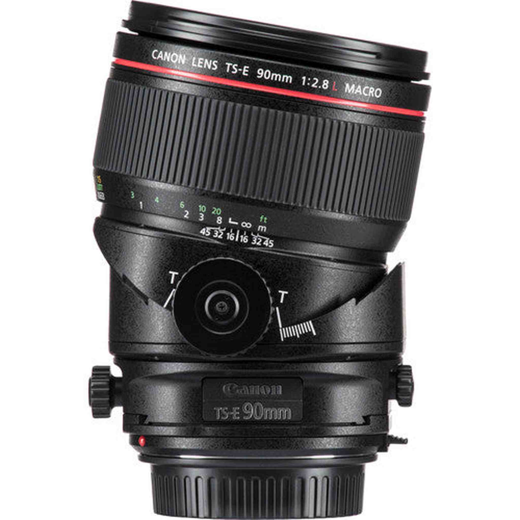 Canon TS-E 90mm f/2.8L Macro Tilt-Shift Lens Intl Model Includes Filter Set Canon