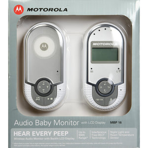 Motorola Digital Audio Baby Monitor with Room Temperature Monitoring and LCD Display - Used Motorola
