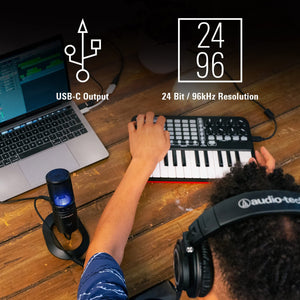 Audio-Technica AT2020USB-X Cardioid Condenser USB Microphone Audio-Technica