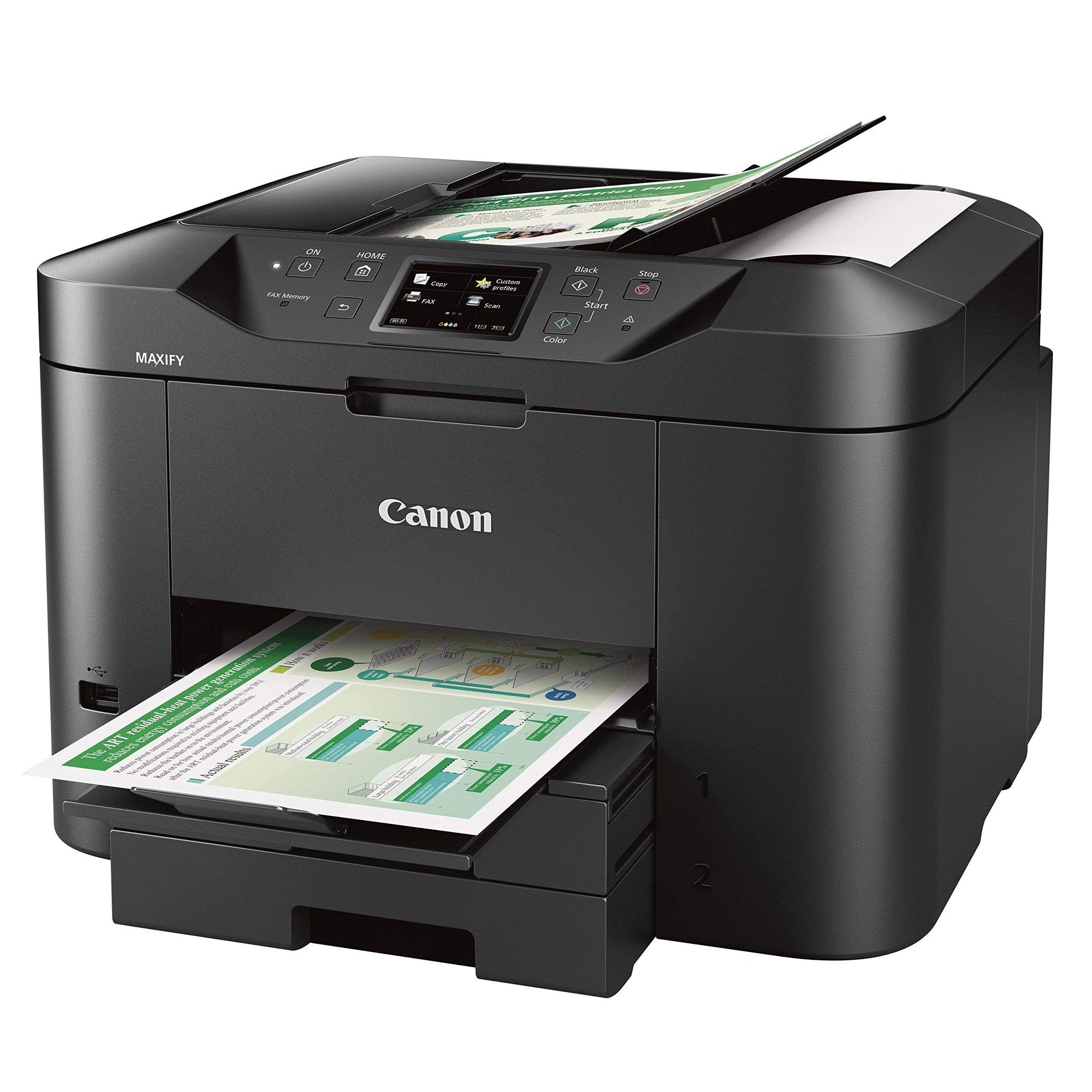 Canon Office Products MAXIFY MB2720 Wireless Color Photo Printer with Scanner, Copier and Fax