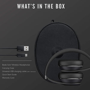 Beats Solo3 Wireless Headphones - 40hr Battery, Microphone Asst Colors -