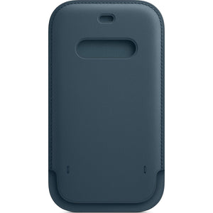 Apple iPhone 12 and 12 Pro Leather Sleeve with MagSafe - Baltic Blue Apple