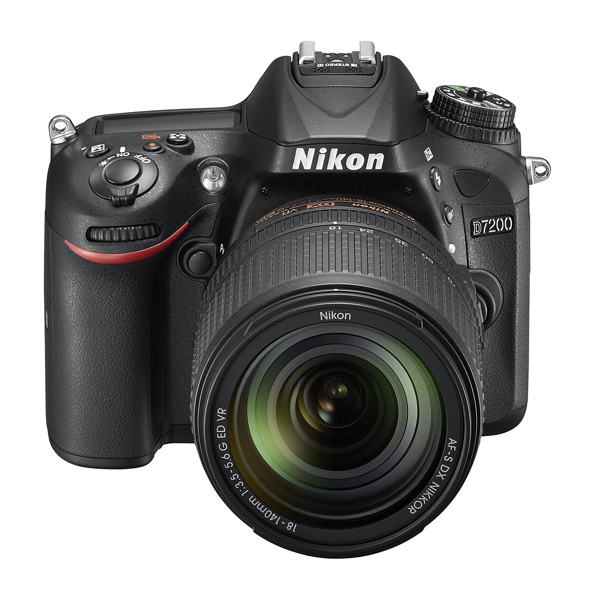 Nikon D7200 DX-format DSLR w/ 18-140mm VR Lens Black - Used Nikon