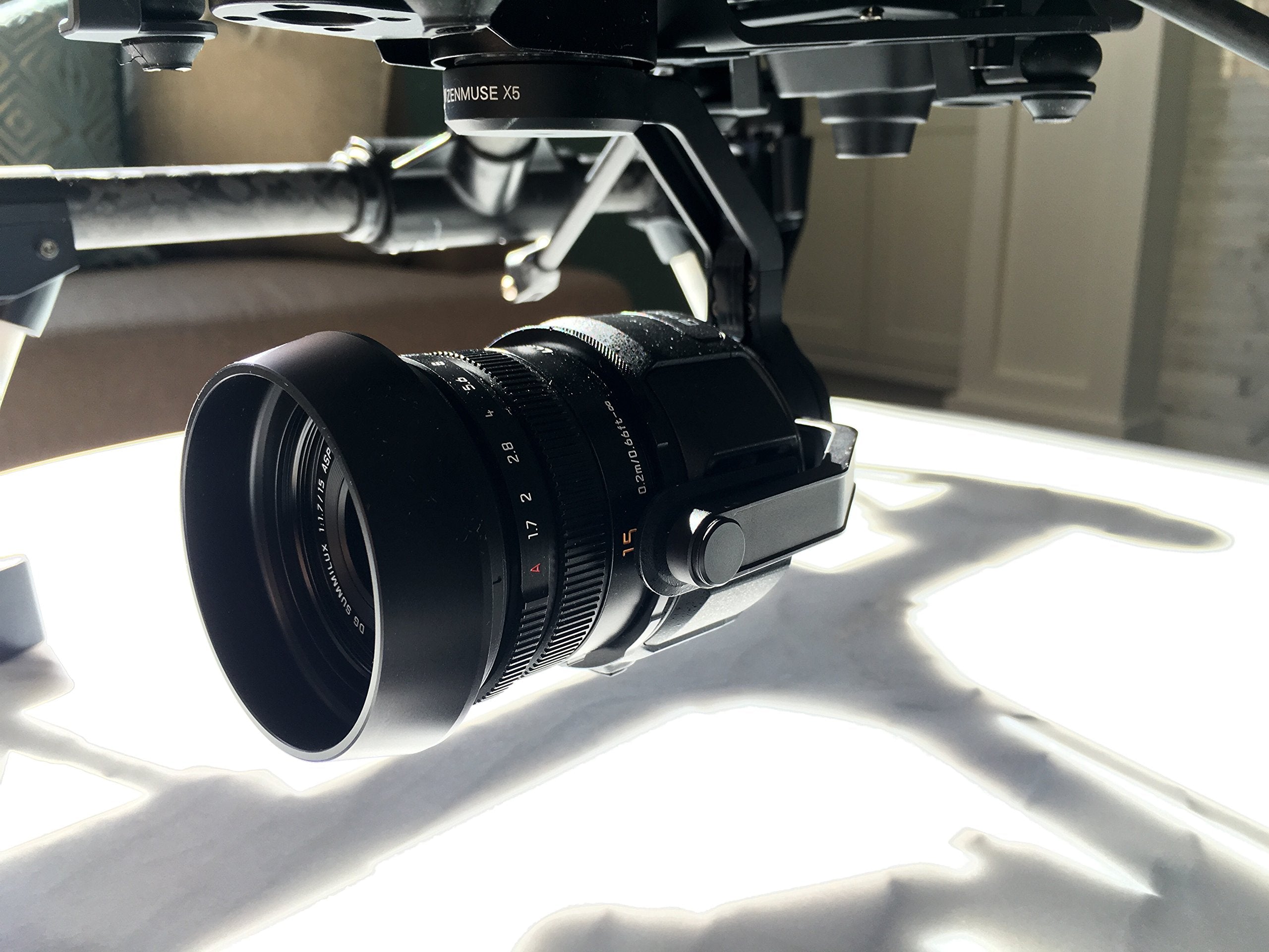 DJI Zenmuse X5 Camera and 3-Axis Gimbal with 15mm f/1.7 Lens + eDigitalUSA Kit