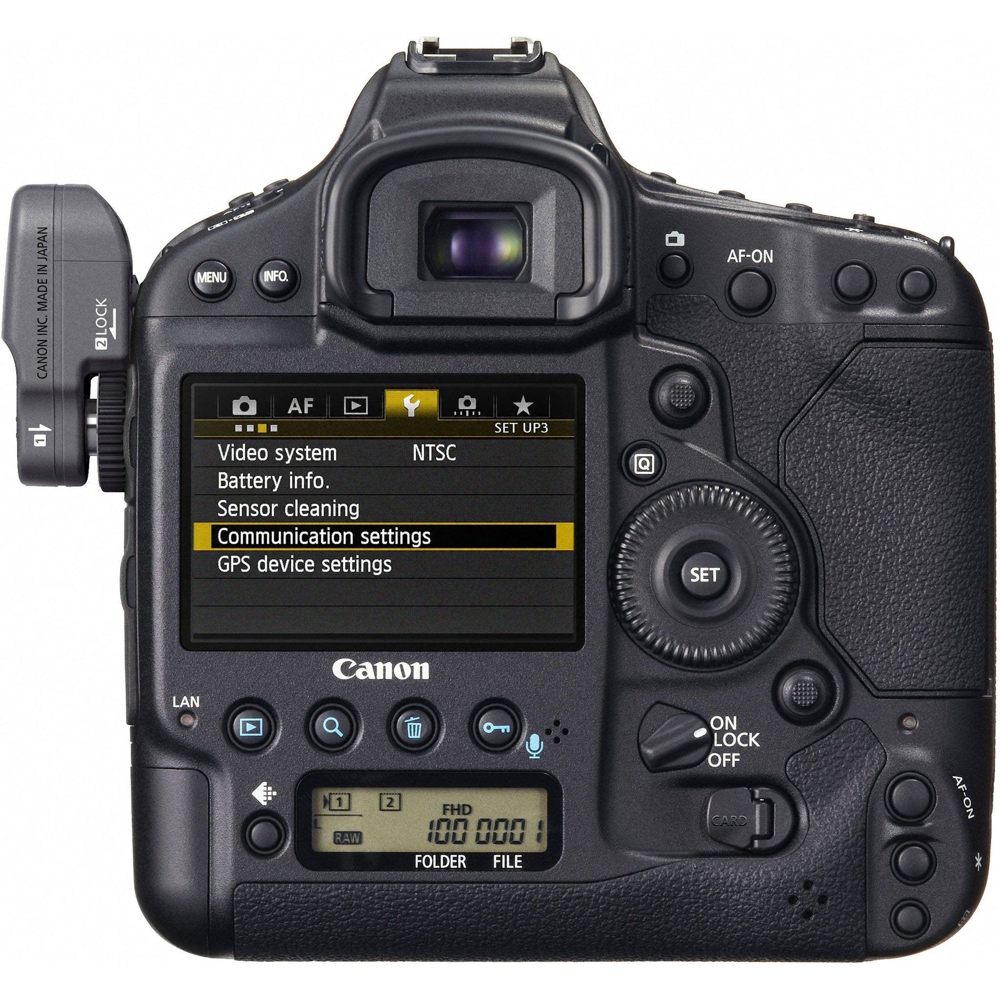 6Ave Canon EOS-1D X DSLR Camera International Version No Warranty + Lens Pen Cleaner + Microfiber Cloth + Battery Grip Canon