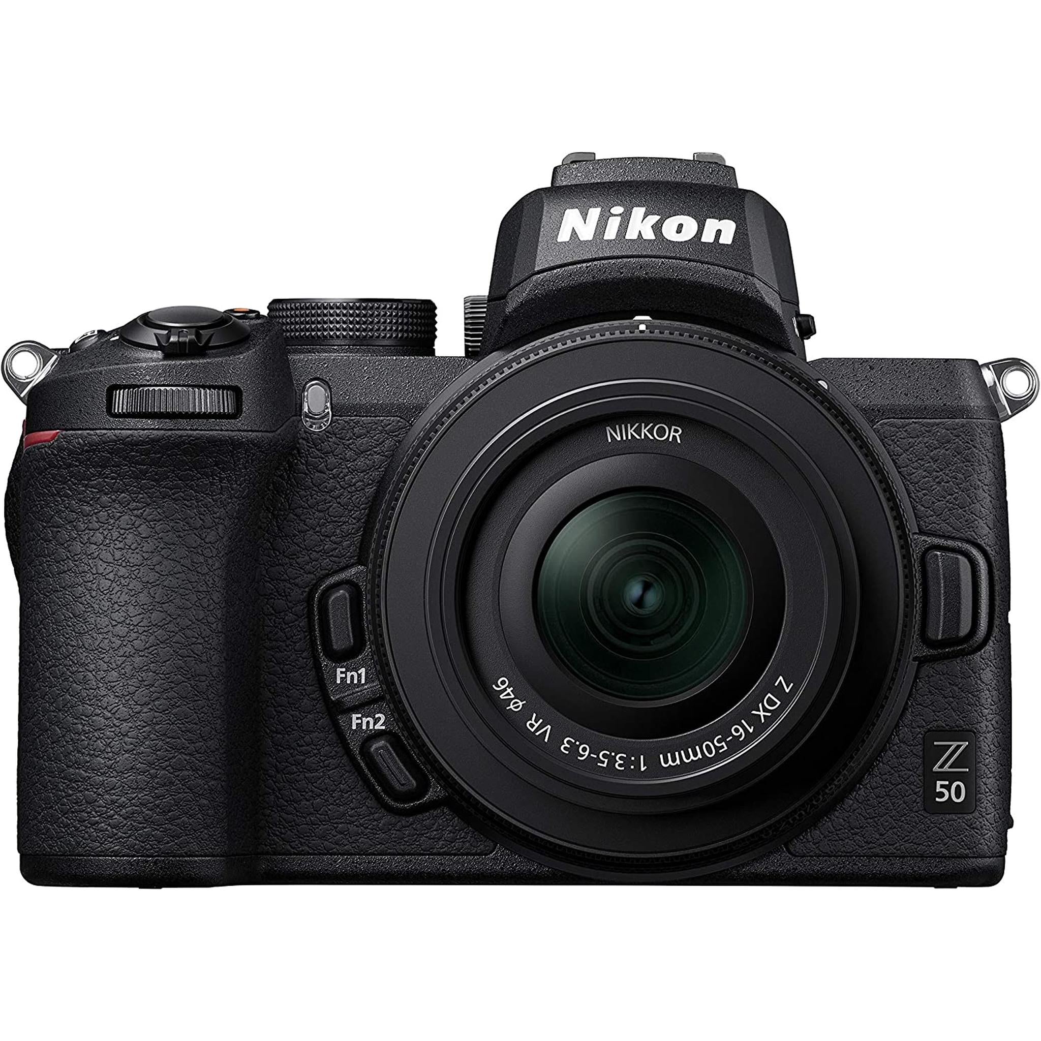 Nikon Z50 + Z DX 16-50mm VR Lens Mirrorless Camera Kit VOA050K001 Nikon