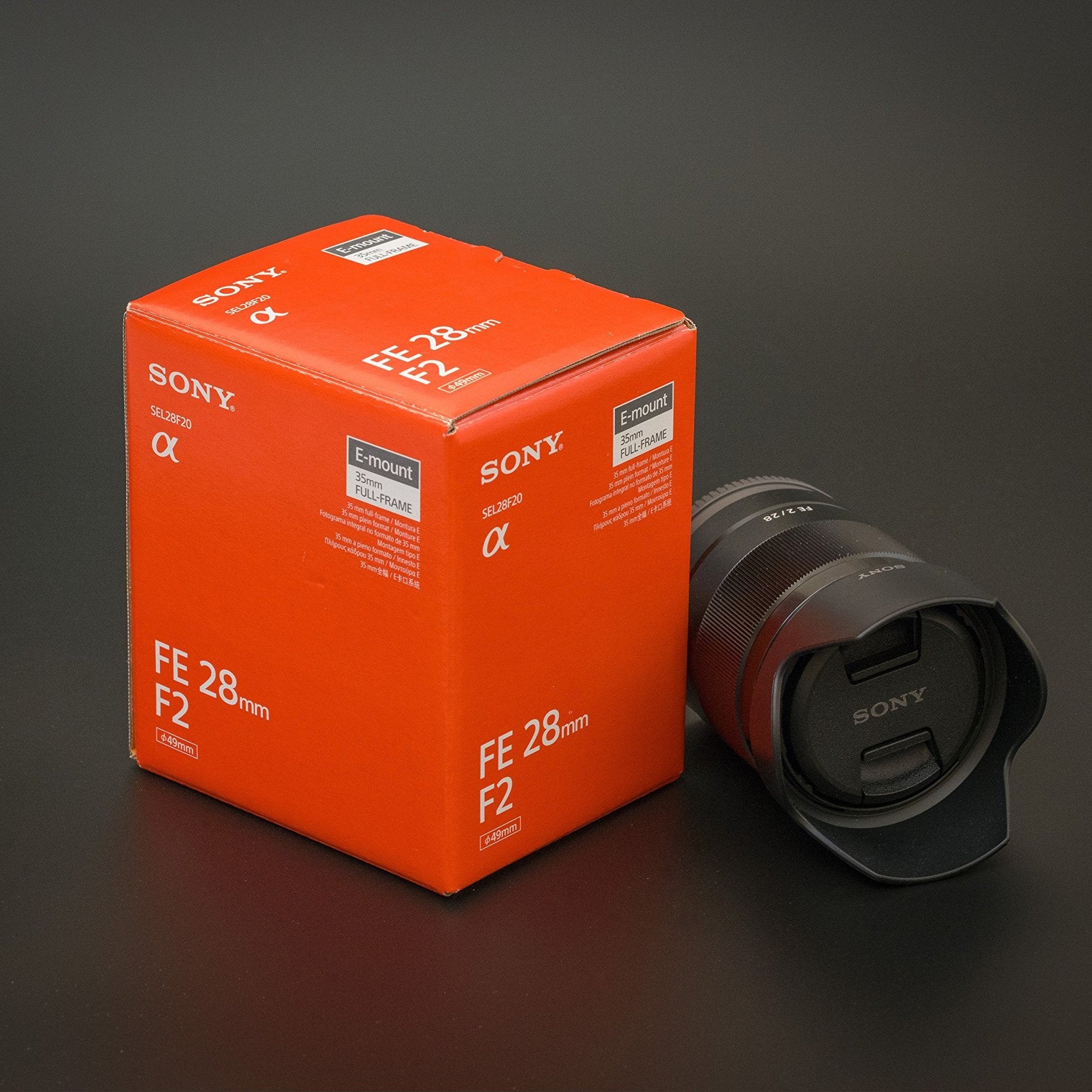 Sony FE 28mm f/2 Lens - International Version No Warranty Sony