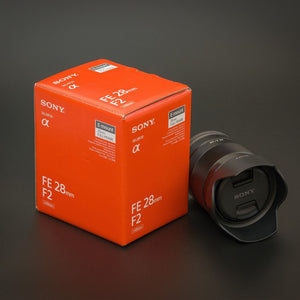 Sony FE 28mm f/2 Lens - International Version No Warranty Sony