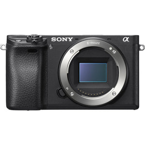 Sony Alpha a6300 Mirrorless Digital Camera International Model E 10-18mm f/4 OSS Lens + 62mm 3 Piece Filter Kit + NP-F