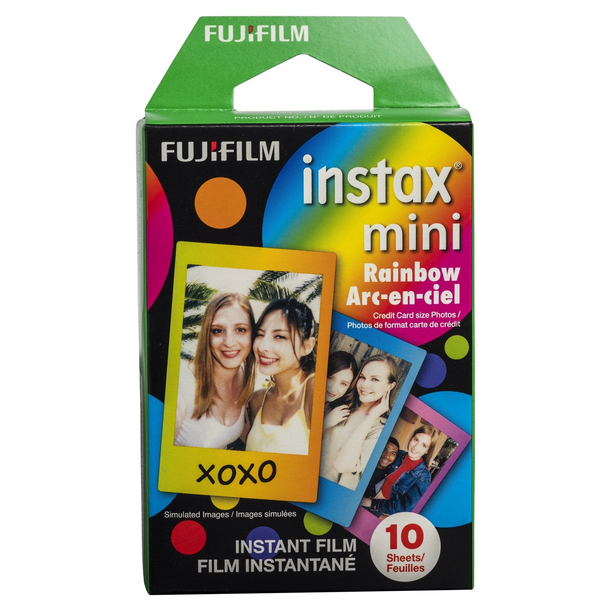 Fujifilm Instax Mini Rainbow Film - 10 Exposures Fujifilm