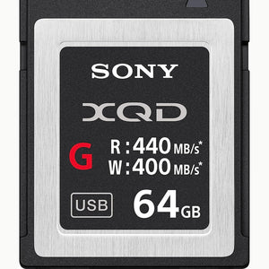 Sony Professional XQD G Series 64GB Memory Card QDG64E/J 2-Pack Sony