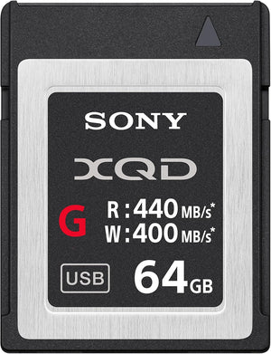 Sony Professional XQD G Series 64GB Memory Card QDG64E/J 4-Pack