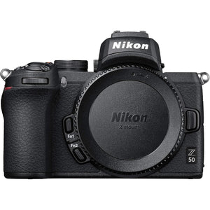 Nikon Z 50 DX-Format Mirrorless Camera Body, Black Renewed - Like New Nikon