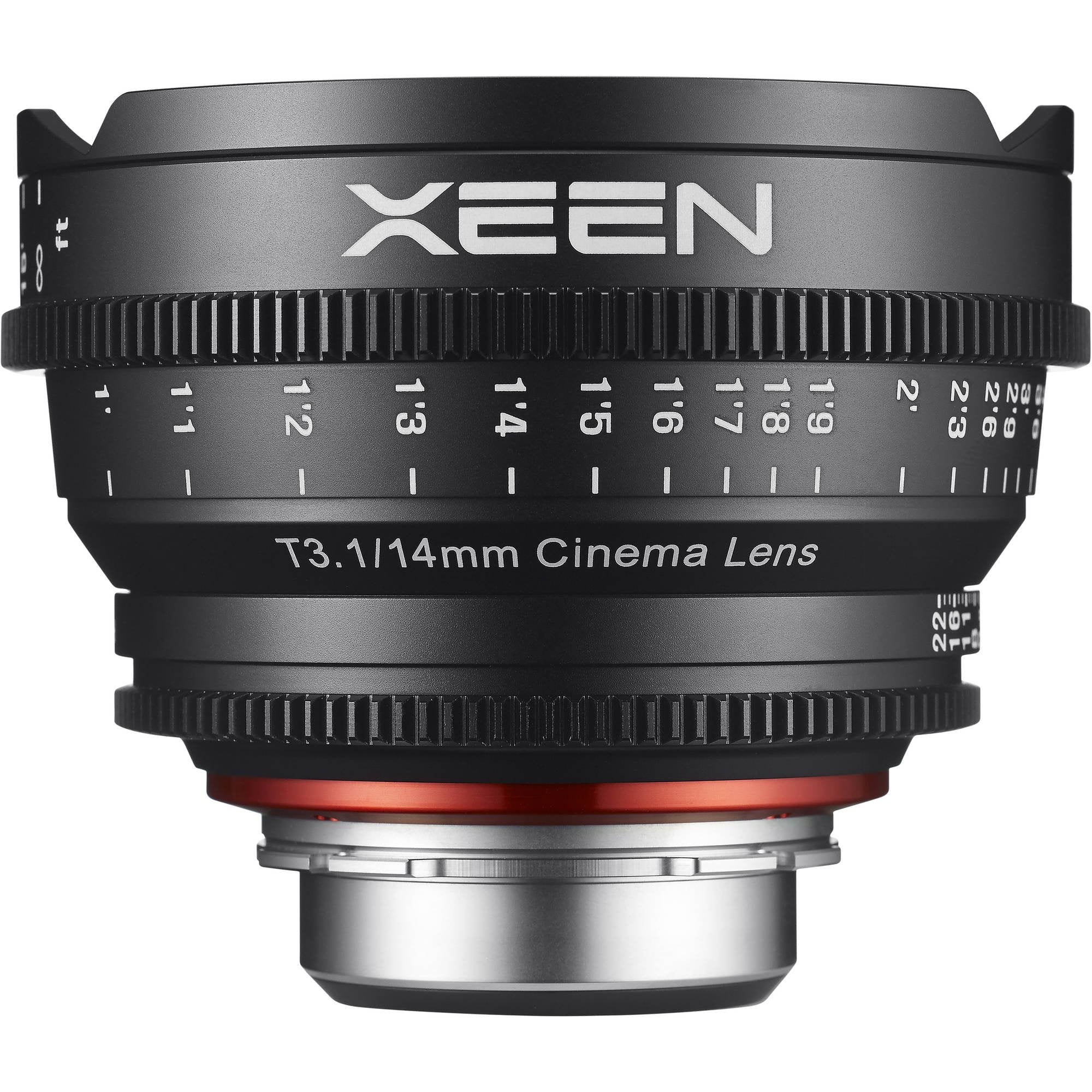 Rokinon Xeen 14mm T3.1 Lens for Canon EF Mount with Professional Accessory Kit